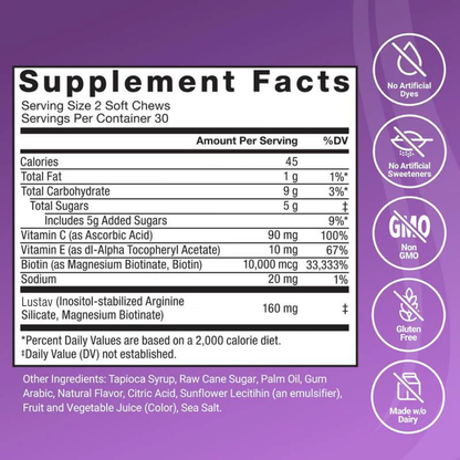 FORCE FACTOR Hair Growth Accelerator Capsules & Soft Chews